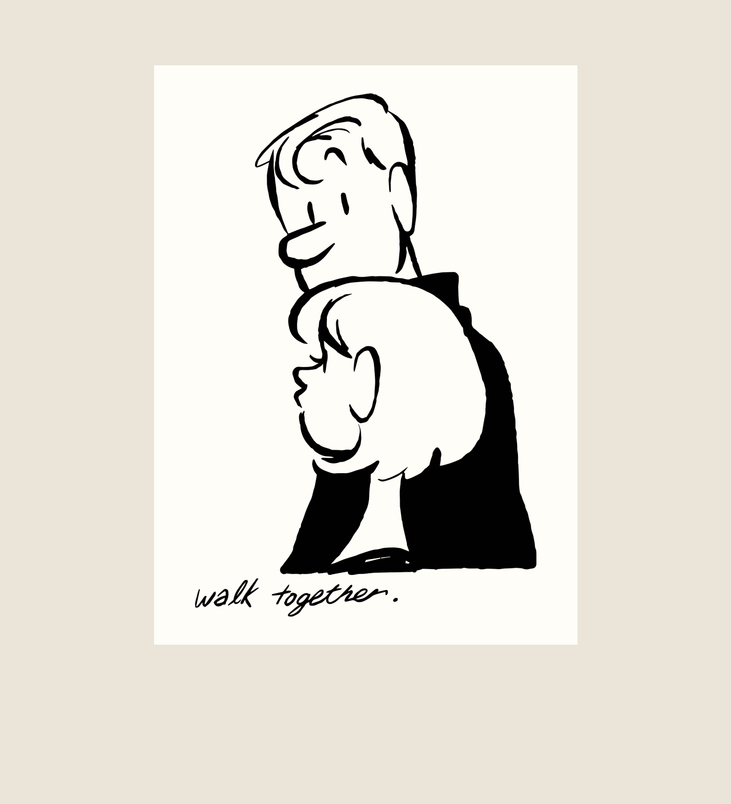 [POSTCARD] Walk Together_A