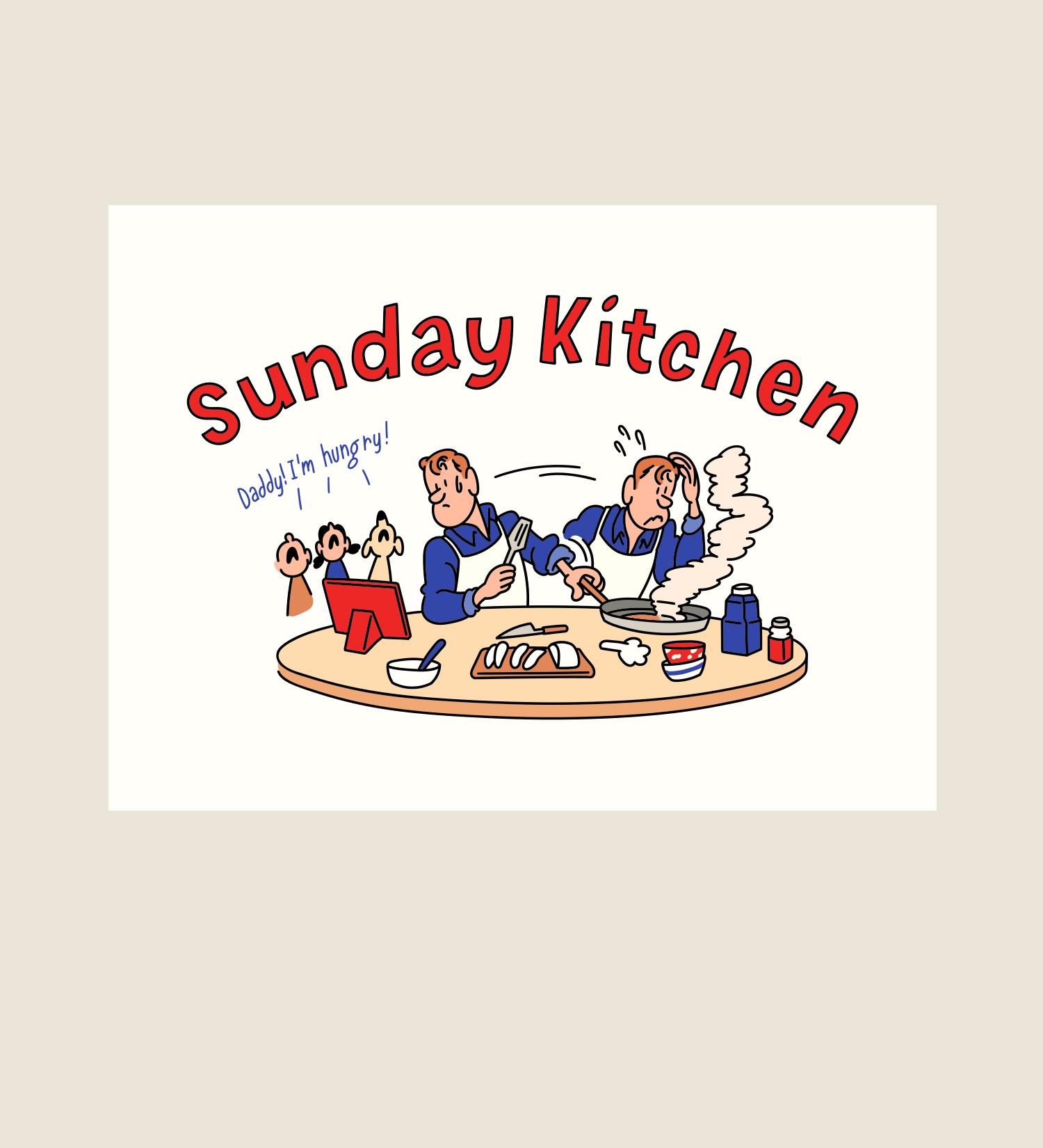 [POSTCARD] Sunday Kitchen