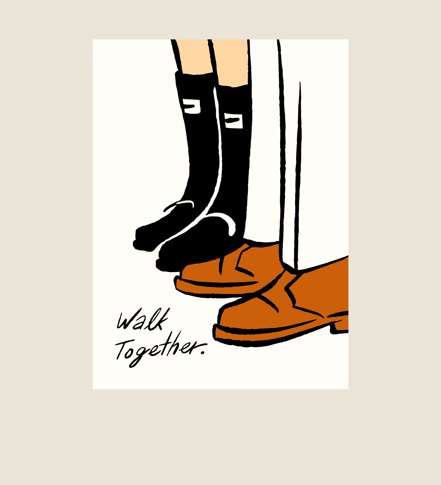 [POSTCARD] Walk Together_B