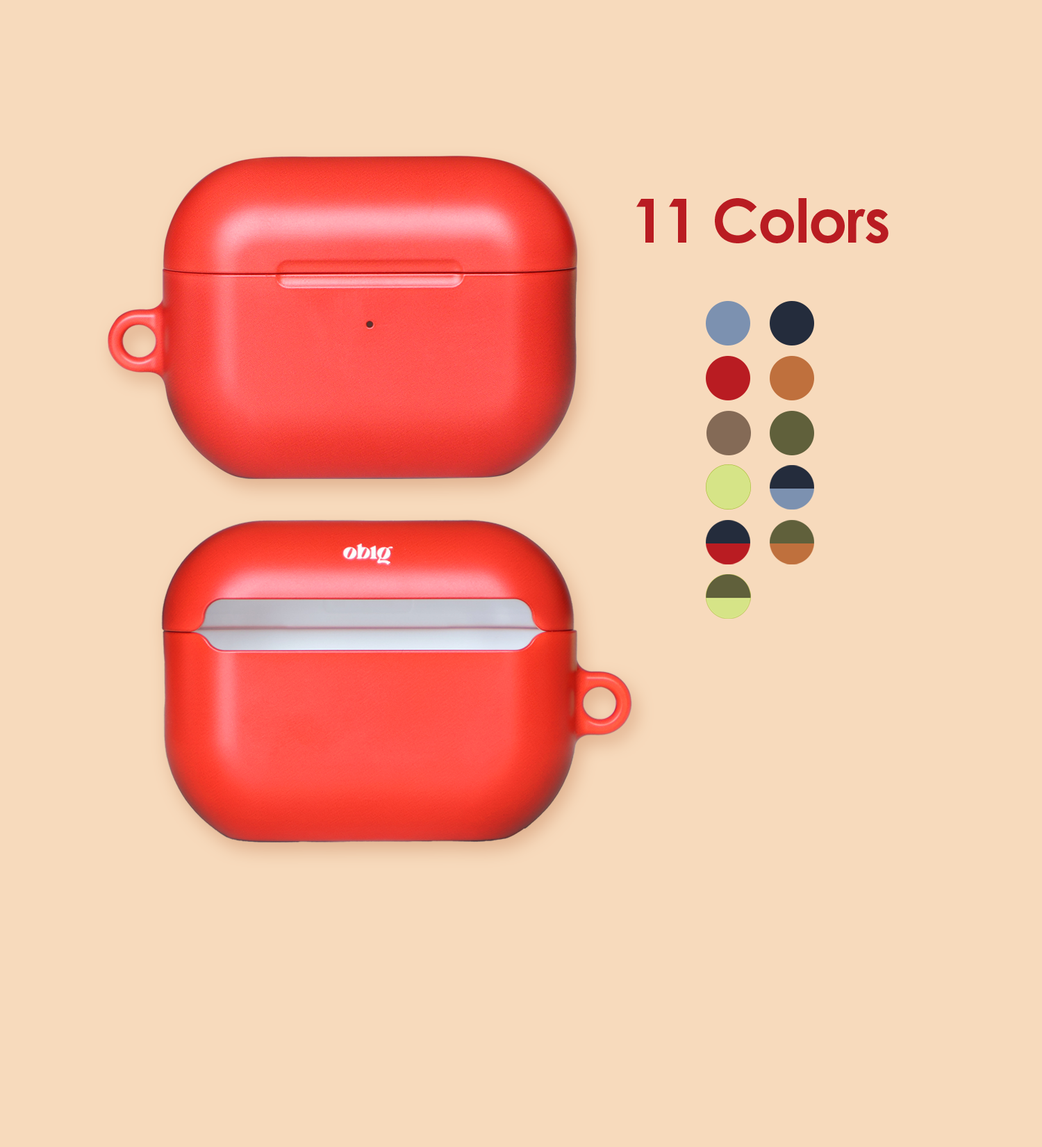 [AIRPODS] SOLID 11 COLORS